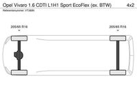 tweedehands Opel Vivaro 1.6 CDTI L1H1 Sport EcoFlex (ex. BTW)