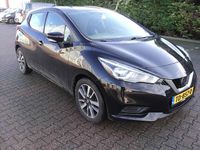 Occasion Nissan Micra N-Connecta 90 PK (66 kW) 2018 Zwart (metallic) Hatchback