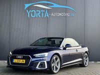 Occasion Audi A5 Cabriolet S-Line 204 PK (150 kW) 2021 Blauw Cabriolet