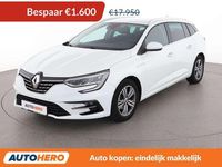 Occasion Renault Mégane GrandTour Intens 140 PK (102 kW) 2021 Wit Stationwagen