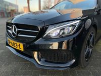 Occasion Mercedes C200 AMG 136 PK (100 kW) 2018 Zwart Stationwagen