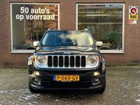 tweedehands Jeep Renegade 1.4 MULTIAIR LIMITED | AIRCO | NAVI | VELGEN | CRUISE | ALARM | 140PK | STUUR STOEL VERW