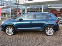 tweedehands Seat Ateca 1.5 TSI Xcellence 150pk , 1800kg trekgewicht Panorama/schuif kantel dak , Navigatie, Camera Trekhaak afneembaar, Zeer goed onderhouden