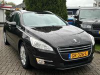 tweedehands Peugeot 508 SW 1.6 Benzine Lease Premium Zwart Trekhaak