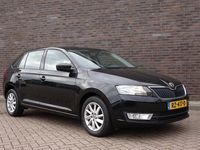 tweedehands Skoda Rapid Spaceback 1.2 TSI Greentech Ambition Businessline Zwart, airco, cruise controle, mooie auto