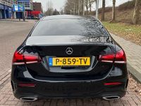 Occasion Mercedes A180 AMG line 136 PK (100 kW) 2022 Zwart Sedan