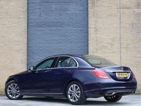 Occasion Mercedes C180 Premium Plus 156 PK (114 kW) 2018 Blauw Sedan