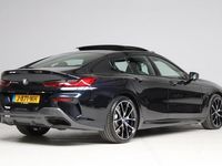 tweedehands BMW 840 8-SERIE Gran Coupé i xDrive M-sport [ Bowers & Wilkins laserlicht Individual leder 'merino' softclose hud 360 camera ] BTW