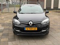 Occasion Renault Mégane GrandTour Bose Edition 116 PK (85 kW) 2014 Zwart Stationwagen