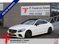 Occasion Mercedes C200 AMG line 197 PK (144 kW) 2018 Wit, metallic lak Coupé