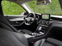 tweedehands Mercedes GLC250 GLC-KLASSE4M AMG line Night | Distronic HUD Panorama Keyless