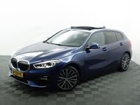 tweedehands BMW 118 1-serie i 141pk M Sport Aut- Panodak, Carplay, Xenon Led, Sfeerverlichting, Keyless, Sport Leder Interieur