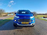 Occasion Ford Ecosport Titanium 125 PK (91 kW) 2017 Blauw (metallic) SUV