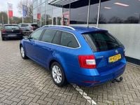 Occasion Skoda Octavia Business Line 116 PK (85 kW) 2020 Blauw (metallic) Stationwagen