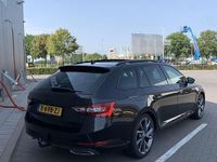 Occasion Skoda Superb 179 PK (131 kW) 2018 Zwart Stationwagen