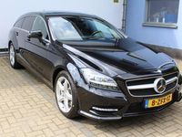 tweedehands Mercedes CLS350 Shooting Brake | 1e Eigenaar | Navi | Clima | Adaptive cruise | Memmory stand stoelen voor | Stuur elektrisch verstelbaar | harman/kardon audiosysteem | Elektrische kofferbak | Stoelverwarming | Schuif/kantel dak | Achteruitrijcame