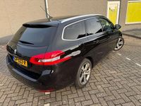 Occasion Peugeot 308 SW Allure 131 PK (96 kW) 2015 Zwart Stationwagen