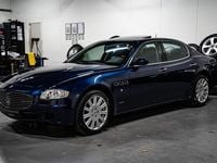 Occasion Maserati Quattroporte 402 PK (295 kW) 2006 Blauw, metallic lak Sedan