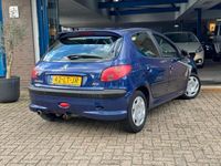 tweedehands Peugeot 206 1.4 X-line 2003 5drs Blauw Elektr APK NAP!