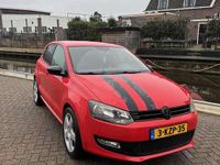 Occasion VW Polo Highline 90 PK (66 kW) 2012 Rood Hatchback