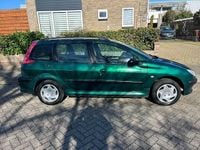 Occasion Peugeot 206 75 PK (55 kW) 2002 Groen (metallic) Stationwagen