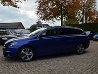 Occasion Peugeot 308 SW GT-line 131 PK (96 kW) 2018 Blauw Stationwagen