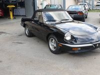 Occasion Alfa Romeo Spider Veloce 116 PK (85 kW) 1987 Zwart Cabriolet