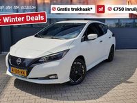 Occasion Nissan Leaf Tekna 110 kW (150 PK) 2022 Wit, metallic lak Hatchback
