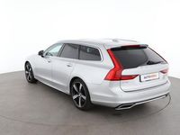 tweedehands Volvo V90 2.0 T8 AWD R-Design 392PK | XS76927 | Dealer Onderhouden | Navi | LED | Apple/Android | Leder/Alcantara | Adaptive Cruise | Head-up Display | Climate | Lichtmetaal |