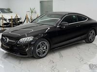 Occasion Mercedes C180 AMG 156 PK (114 kW) 2019 Zwart Coupé