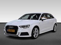Occasion Audi A3 Sportback S-Line 150 PK (110 kW) 2018 Wit Hatchback