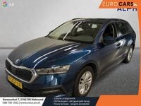Occasion Skoda Octavia Business Line 123 PK (90 kW) 2021 Blauw Stationwagen
