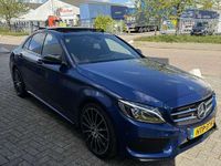 Occasion Mercedes C160 AMG 129 PK (94 kW) 2018 Blauw Coupé