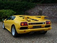 tweedehands Lamborghini Diablo European delivered car, full service history, "Giallo Fly"