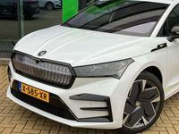 tweedehands Skoda Enyaq iV RS 80 Edition Έlectric 220 kW / 300 pk SUV Ele ktrische aandrijving 4X4