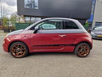 tweedehands Fiat 500 1.4-16V Pop leer,stoelverwarming,pdc,schuifdak