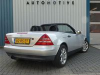 tweedehands Mercedes SLK230 Kompressor APK 10-07-2023/Leder/ Airco/Goed werkend dak!