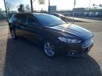 tweedehands Ford Mondeo Wagon 1.5 Titanium Automaat, Airco(automatisch), Multimedia systeem, Navigatie, Bluetooth telefoonverbinding, Parkeersensoren, Stoelverwarming, Parkeerhulp, Cruise control, Rijbaan begeleiding, Elektrische ramen en spiegels, Lichtmetalen velge