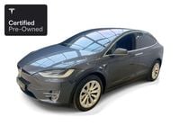 Occasion Tesla Model X Long Range AWD 309 kW (421 PK) 2020 Zilver SUV