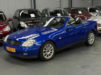 Occasion Mercedes SLK200 136 PK (100 kW) 1998 Blauw Cabriolet