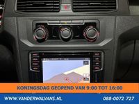 tweedehands VW Caddy 2.0 TDI L1H1 Euro6 Airco | Navigatie | Trekhaak | Apple Carplay | Android Auto Cruisecontrol, Dakdragers, Zijdeur