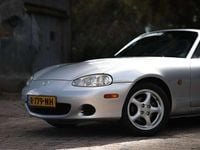 Occasion Mazda MX5 Exclusive 110 PK (80 kW) 2003 Zilver Cabriolet