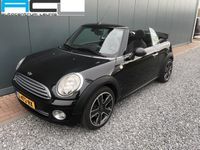 Occasion Mini One Cabriolet Pepper 98 PK (72 kW) 2010 Zwartmidnightblack metallic Cabriolet