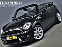 tweedehands Mini Cooper S Cabriolet Cabrio 1.6i 16V 184pk Automaat Cooper S Highgate Navi/Led/Leer/Xenon/Harman-Kardon/Keyless/Stoelverw./Pdc/Cruise/Lmv17"