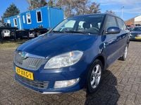 Occasion Skoda Fabia GreenLine 75 PK (55 kW) 2012 Blauw Stationwagen