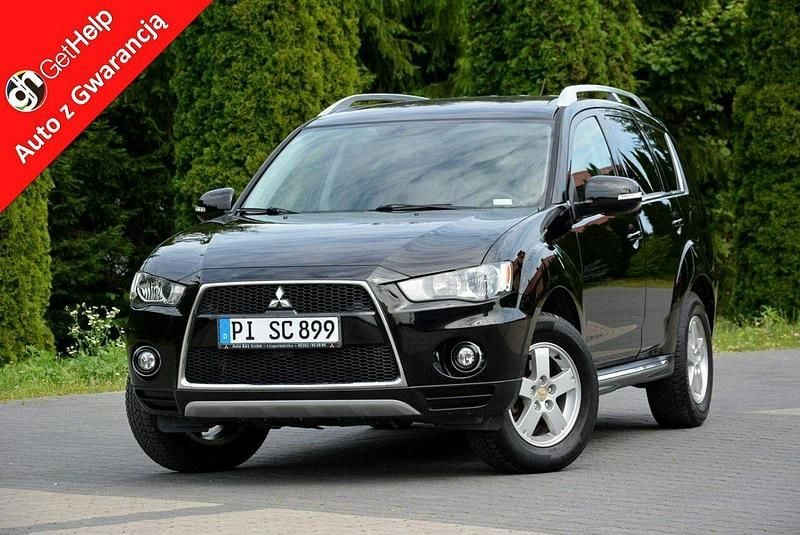 Czarny Używany 2010 Mitsubishi Outlander SUV | 33 900 zł (Drogi) - Obraz 1/4