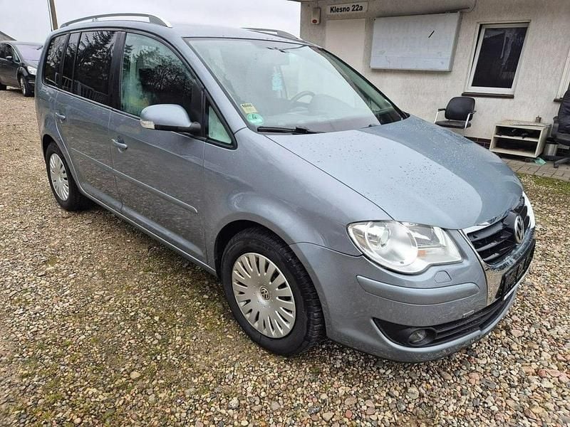 Szary Używany 2009 VW Touran Minivan | 12 900 zł (Dobra cena) - Obraz 1/4