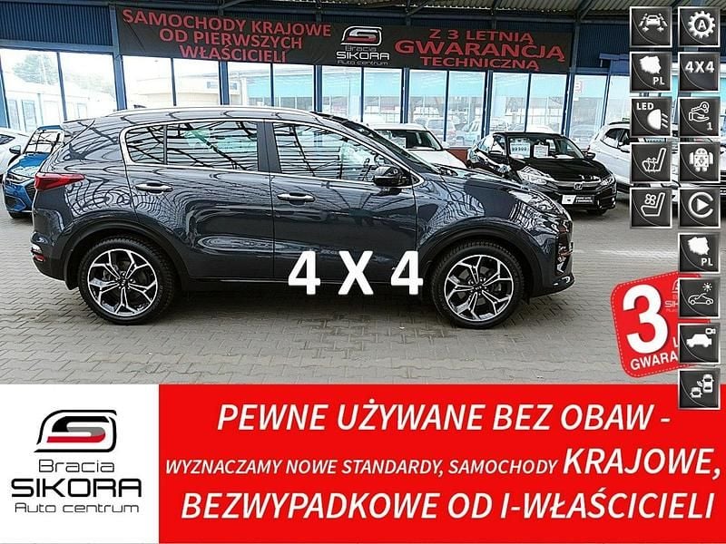 Grafitowy Używany 2021 Kia Sportage GT-Line SUV | 89 349 zł (Dobra cena) - Obraz 1/4