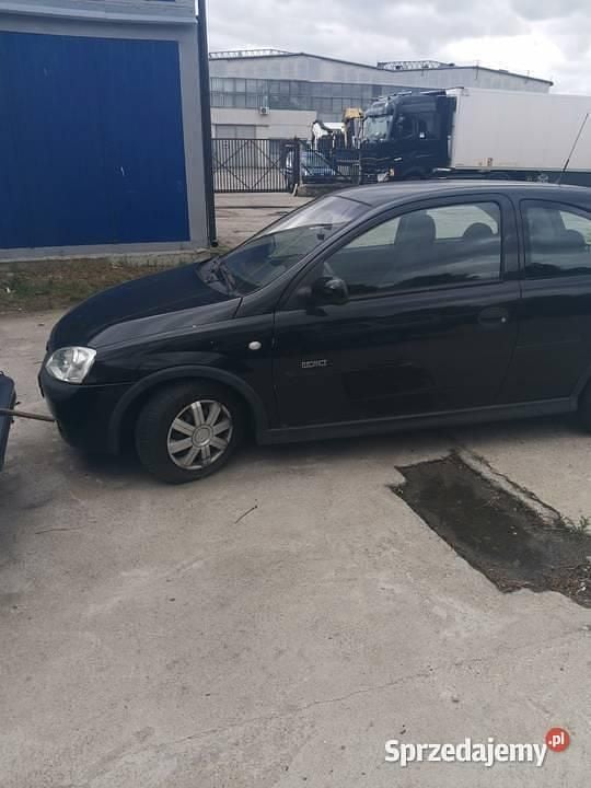 Używany Opel Corsa 2002 Czarny Hatchback