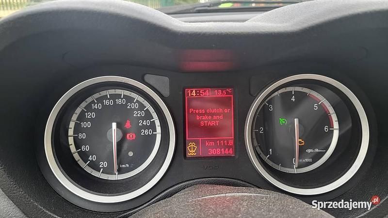 Używany Alfa Romeo 159 2006 Czarny Sedan/Limuzyna